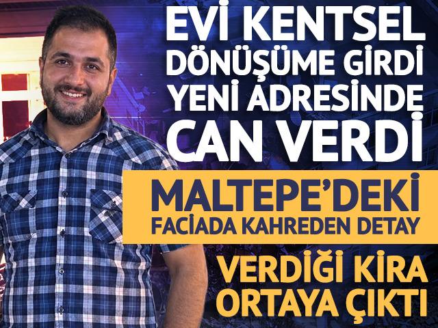 Maltepe'de &ccedil;&ouml;ken binada kahreden detay