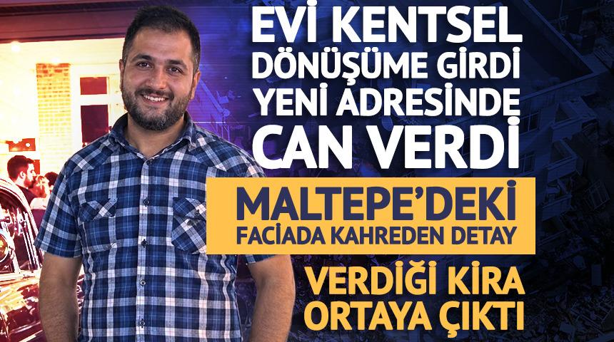 Maltepe'de &ccedil;&ouml;ken binada kahreden detay