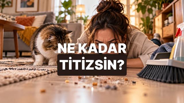 Evin zemini seni ele veriyor: Ne kadar titizsin?