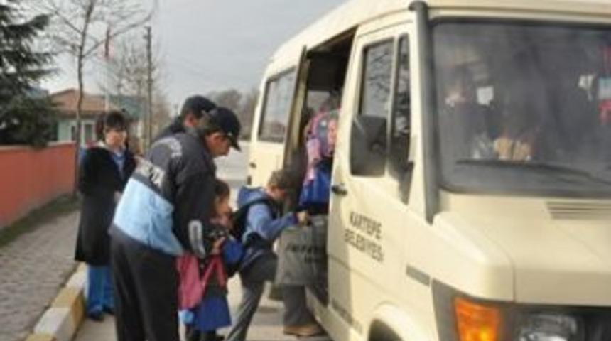 &Ouml;ğrenci servisi uygulaması başladı