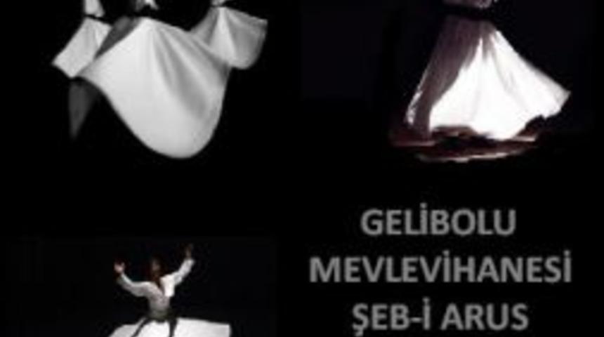 Gelibolu Mevlevihanesinde Şeb-i Aruz t&ouml;reni
