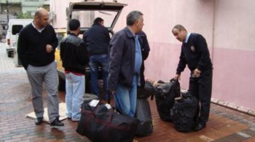 Belen'de g&uuml;mr&uuml;k ka&ccedil;ağı sigara ele ge&ccedil;irildi