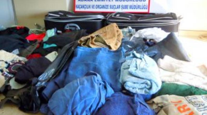 Elbiselere emdirilmiş 8 kilo kokain ele ge&ccedil;irildi