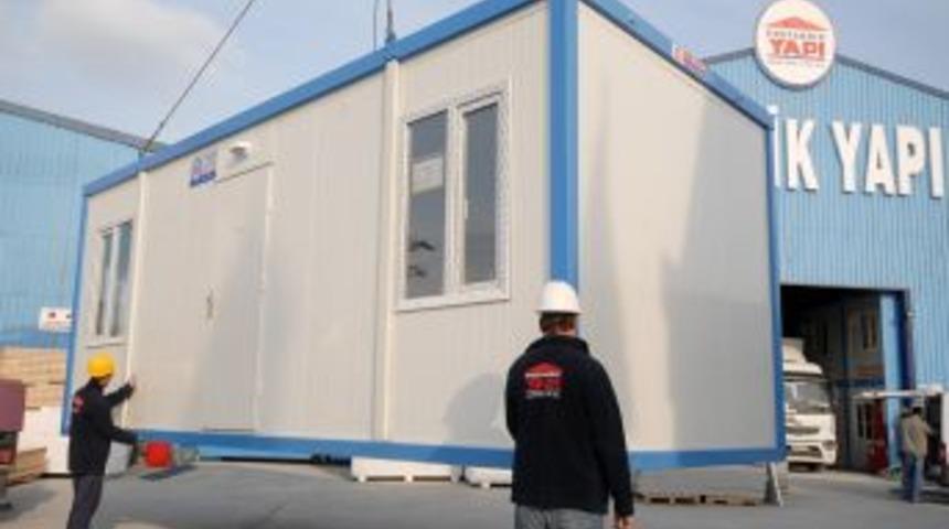 "Yonca Evler"ir Van'a sevkıyatı başladı