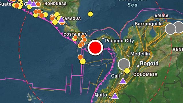 Panama'da 7.7 büyüklüğünde deprem! Tsunami uyarısı verildi