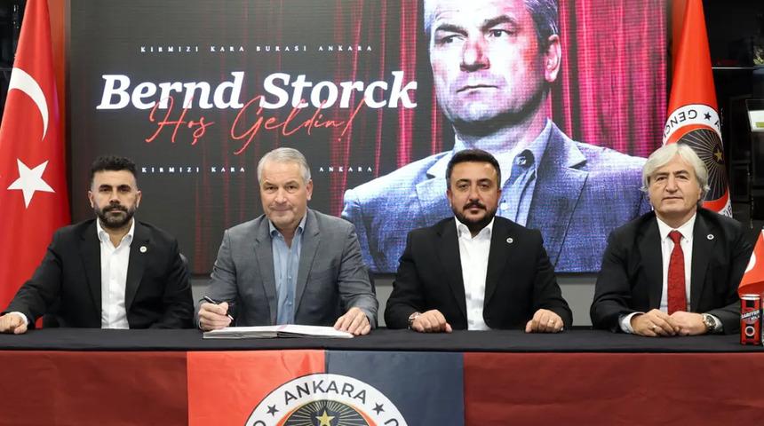 Gen&ccedil;lerbirliği'nde Bernd Storck d&ouml;nemi başladı: Başkent ekibinden s&uuml;rpriz hamle
