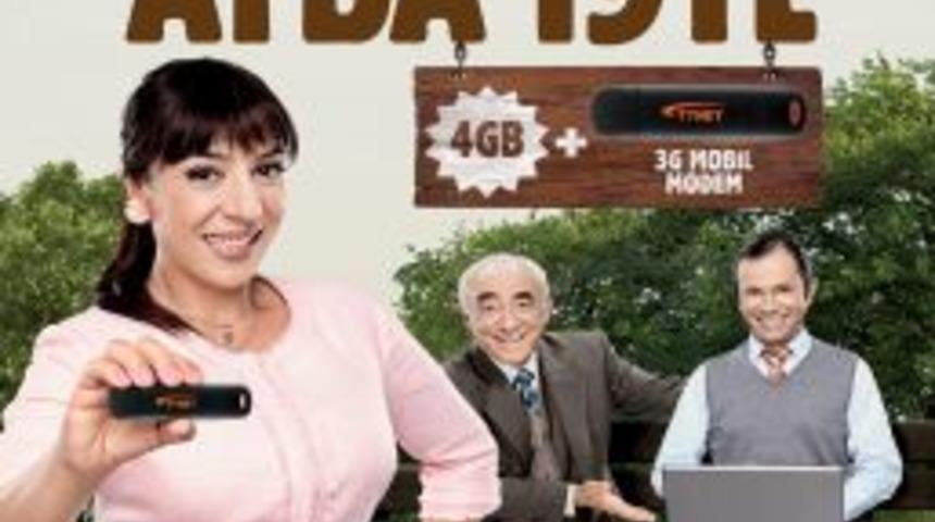 TTNET&rsquo;ten ayda 19 liraya mobil internet