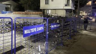Maltepe’de çöken binanın enkaz kaldırma çalışmaları tamamlandı