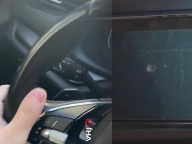 Ara&ccedil;taki &ccedil;ocuklara aldırmadan ateş a&ccedil;tı
