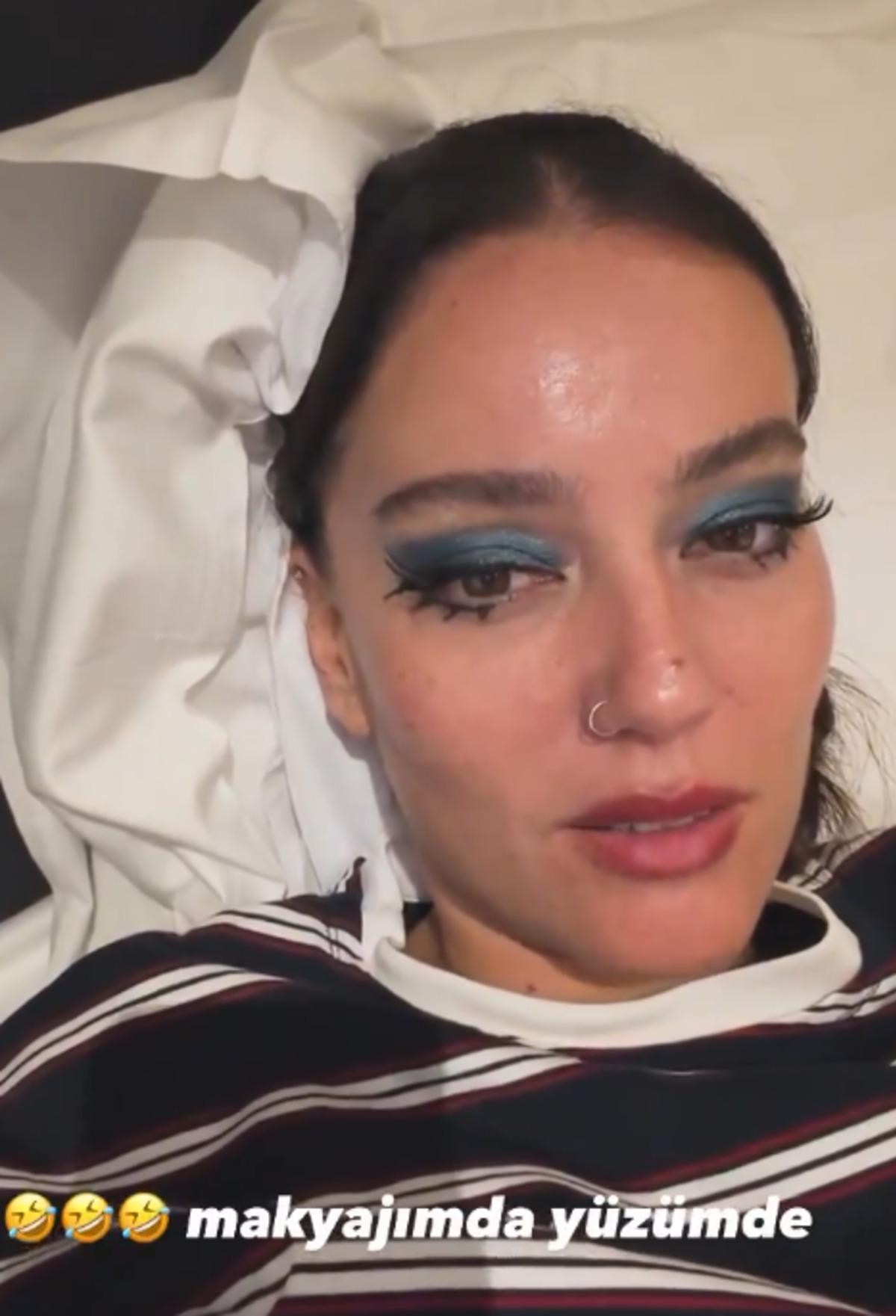 Pelin Akil’in gece yarısı çektiği video gündem oldu! Görenler şaştı kaldı 1