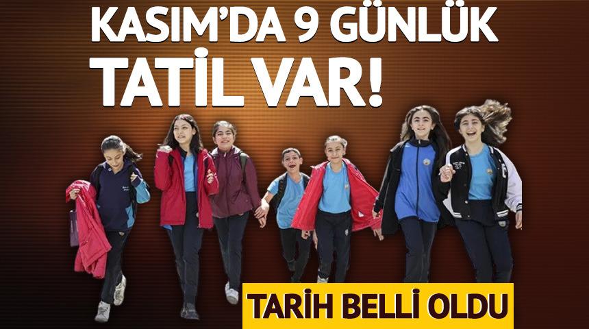 Kasım'da 9 g&uuml;nl&uuml;k tatil var!