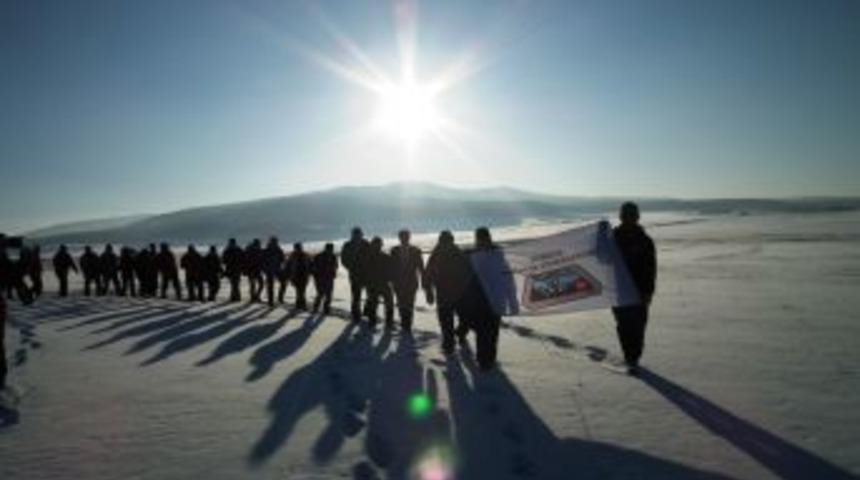 Dağcılar, Allahuekber Dağları'nda Sarıkamış şehitlerini andı