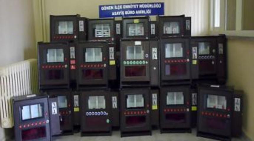 G&ouml;nen'de 17 adet sigaramatiğe el koyuldu