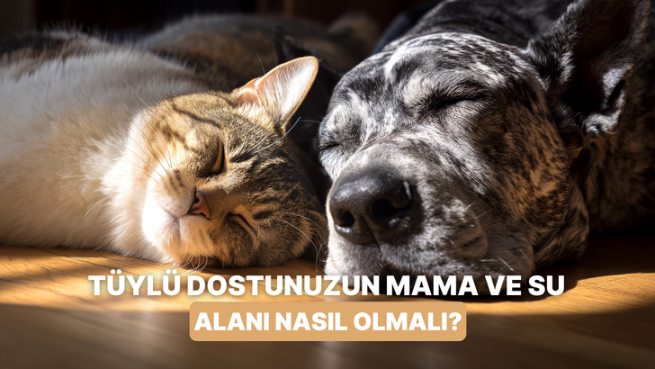 Patili dostunuz i&ccedil;in mama ve su alanı hazırlarken nelere dikkat etmelisiniz? 