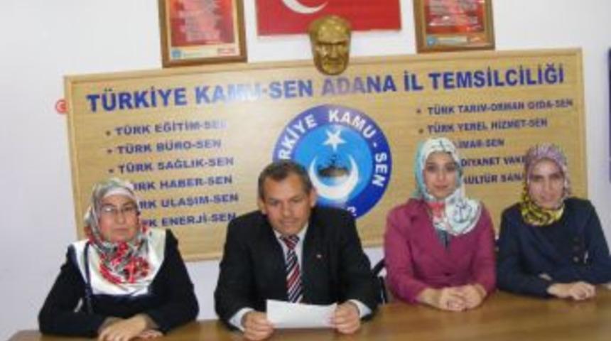 "Kadına şiddet sona ermeli"