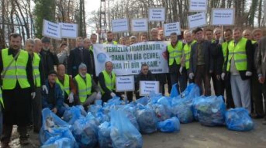 Ereğli M&uuml;ft&uuml;l&uuml;ğ&uuml;'nden '&ccedil;evre temizliği' i&ccedil;in kampanya