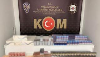 Bin 410 paket ka&ccedil;ak sigara ve 90 paket t&uuml;t&uuml;n ele ge&ccedil;irildi