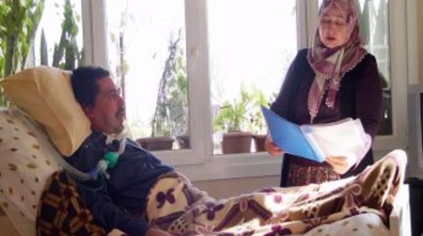 ALS hastası Nihat &ouml;ğretmeni arkadaşları yalnız bırakmadı