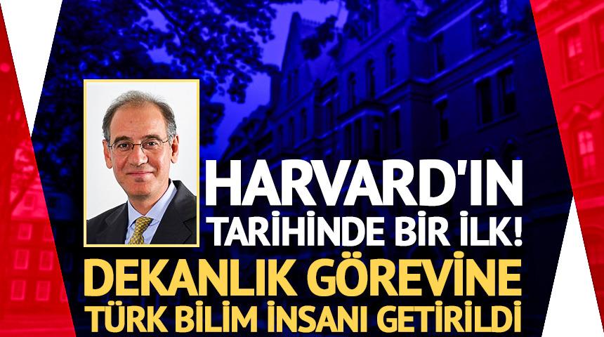 Harvard'ın tarihinde bir ilk! Dekanlık g&ouml;revine T&uuml;rk bilim insanı getirildi