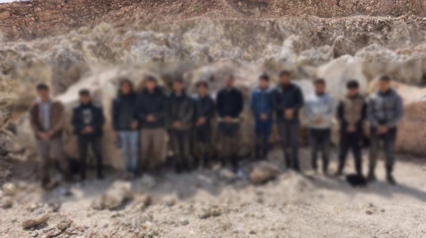 Şanlıurfa&rsquo;da 68 ka&ccedil;ak g&ouml;&ccedil;men yakalandı