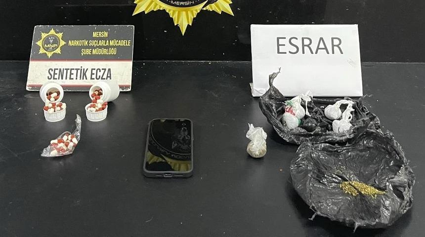 Mersin&rsquo;de uyuşturucu operasyonu: 1 tutuklama