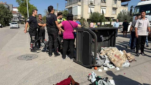 Antalya’da otomobil ile üç tekerlekli bisiklet çarpıştı: 2 yaralı