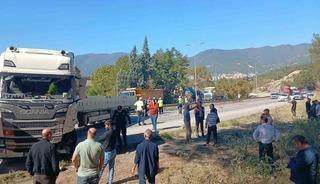 Karab&uuml;k&rsquo;te zincirleme kazada 1 kişi yaralandı