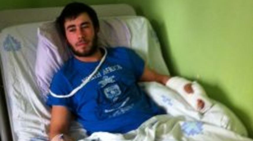 Darp olayına karıştığı &ouml;ne s&uuml;r&uuml;len gencin polis tarafından vurulduğu iddiası