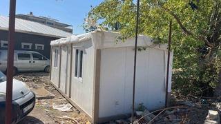 Konteynerden klima çalan hırsızlar kayıplara karıştı