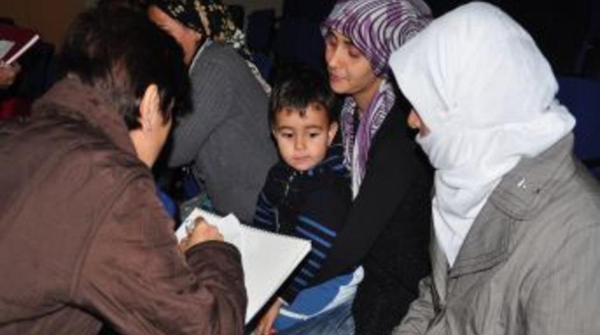 Depremzedelere aile planlaması eğitimi verildi