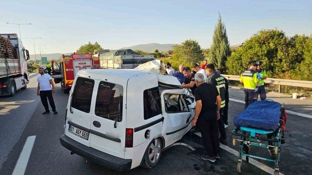 Mersin’de trafik kazası! 2 ölü