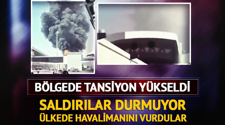 B&ouml;lgede tansiyon y&uuml;kseldi! Husiler yine Suudi Arabistan'a saldırdı