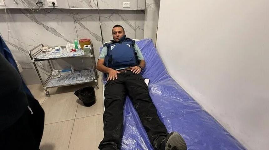 İsrail ordusu, AA foto muhabiri İssam Rimavi'yi plastik mermiyle yaraladı