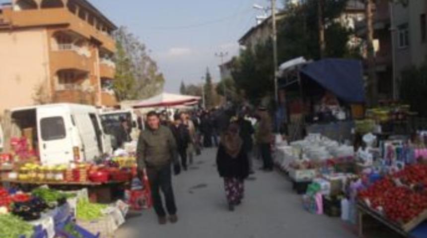 Erbaa'da &ccedil;arşamba pazar yeri değişti