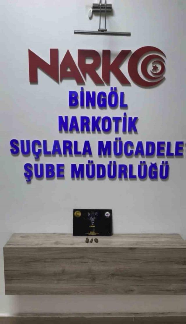 Bingöl de uyuşturucu operasyonu 1