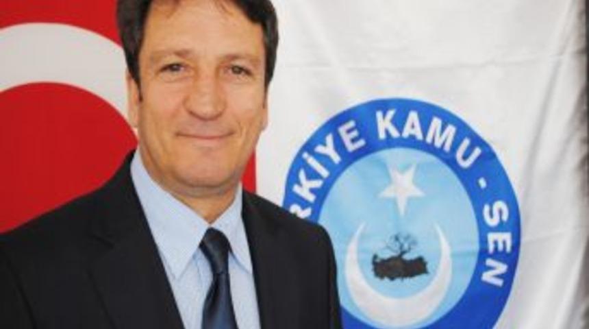 Kamu-Sen İl Temsilcisi &Ccedil;etin: Memurların hakları geriye gidiyor