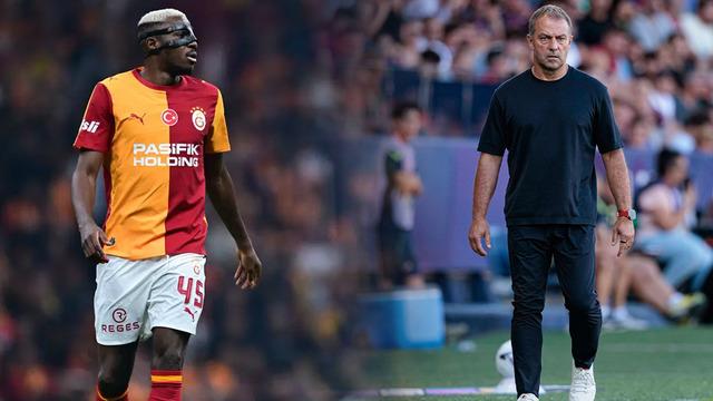 Hansi Flick'ten Galatasaray açıklaması! Harika bir atmosfer ve Osimhen