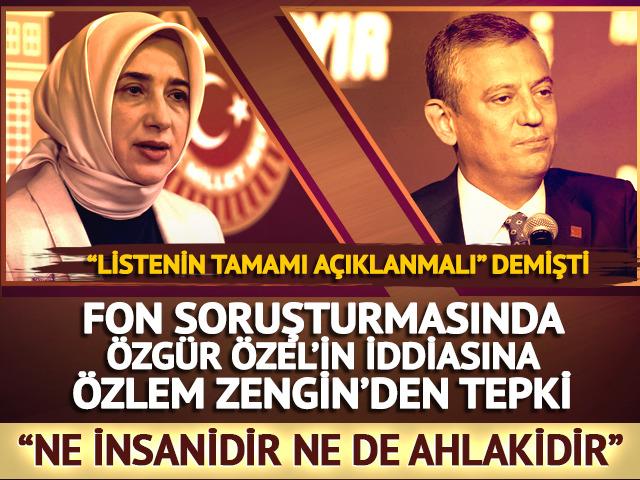 &Ouml;zg&uuml;r &Ouml;zel'in iddiası g&uuml;ndem olmuştu! &Ouml;zlem Zengin'den a&ccedil;ıklama