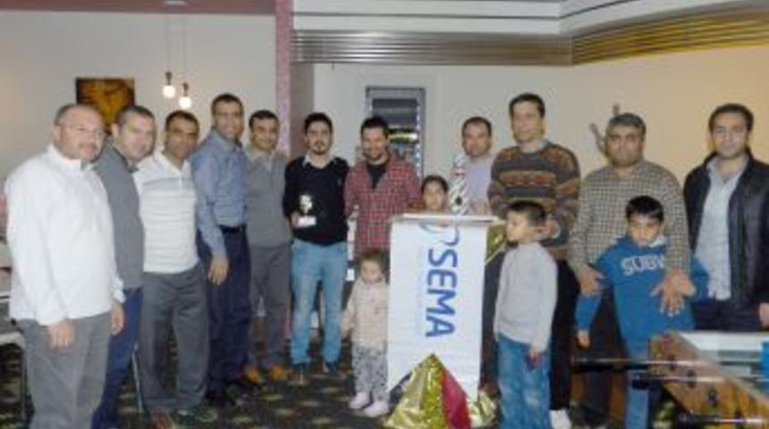 Sema Sağlık &Ccedil;alışanları Derneği turnuva d&uuml;zenledi