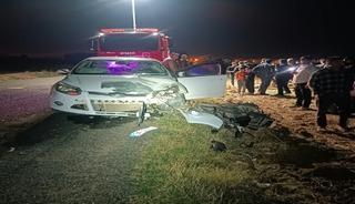 Mardin&rsquo;de otomobille &ccedil;arpışan motosiklette 1 &ouml;l&uuml; 1 yaralı
