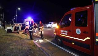 Nevşehir&rsquo;de tilkiden ka&ccedil;an otomobil kazaya neden oldu: 1 yaralı