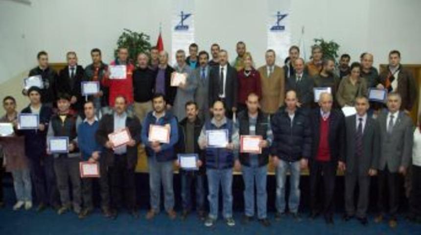 Menemen Serbest B&ouml;lgesi'ndeki 15 işletmenin &ccedil;alışanlarına eğitim verildi