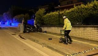 Kontrolden &ccedil;ıkarak trafoya &ccedil;arpan motosiklet s&uuml;r&uuml;c&uuml;s&uuml; hayatını kaybetti
