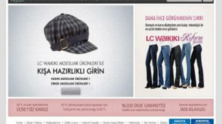 LC Waikiki&rsquo;nin e-mağazasına 81 ilden sipariş