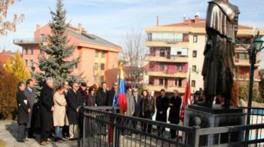 Simon Bolivar &Ccedil;ankaya&rsquo;da anıldı