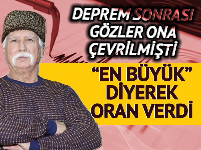 Marmara'daki depremin ardından &Uuml;ş&uuml;mezsoy'dan a&ccedil;ıklama: 'En fazla' diyerek b&uuml;y&uuml;kl&uuml;k verdi
