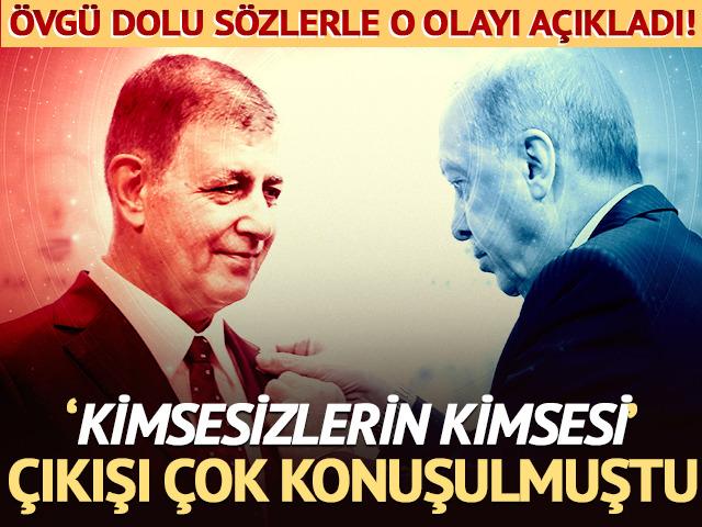 'Kimsesizlerin kimsesi' &ccedil;ıkışı &ccedil;ok konuşulmuştu! AK Parti'ye katılan Cemil Tugay'dan Erdoğan'a &ouml;vg&uuml; dolu s&ouml;zler