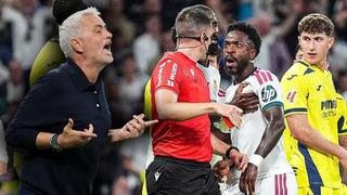 Real Madrid'de ortalık karıştı! Vinicius hakemin üzerine yürüdü, Mourinho'dan olay tepki
