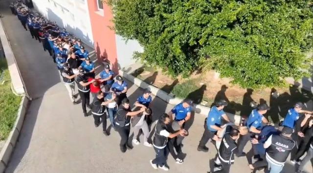 Adana merkezli 11 ilde silahlı suç örgütüne operasyon: 73 tutuklama 2