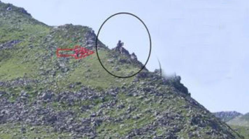 &Ccedil;amlıhemşin`de ilgin&ccedil; bir g&ouml;r&uuml;nt&uuml;